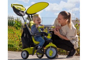 Детска триколка smarTrike 4-в-1 Glow, зелена - 7