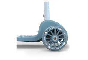 Детска тротинетка Scoot & Ride Highwaykick 3S, Цвят Steel, Стоманено синя, снимка 2 - 19