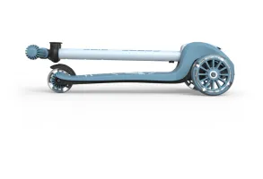 Детска тротинетка Scoot & Ride Highwaykick 3S, Цвят Steel, Стоманено синя, снимка 3 - 20