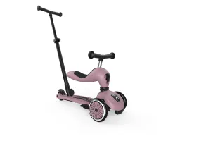 Детска тротинетка Scoot & Ride Highwaykick1, Push and Go - Цвят: Wildberry - 6