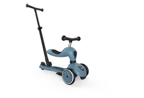 Детска тротинетка Scoot & Ride Highwaykick1, Push and Go - Цвят: Steel - 12