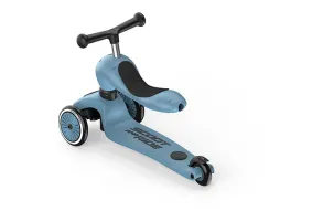 Детска тротинетка Scoot & Ride Highwaykick1, Push and Go, Цвят Steel, снимка 5 - 16