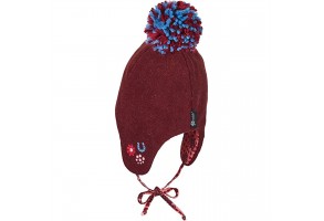 Детска зимна шапка за момиче в бордо, Sterntaler - 4