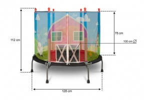 Детски Батут Farm Caretero Toyz - 4