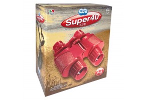 Детски бинокъл с калъф NAVIR Super 40, червен - 4
