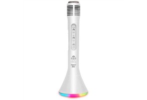 Детски Bluetooth микрофон с LED светлини и тонколона - 5
