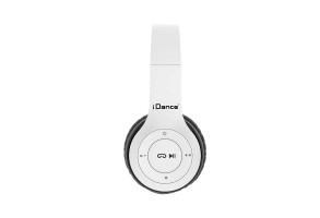 Детски Bluetooth слушалки, бели - 3
