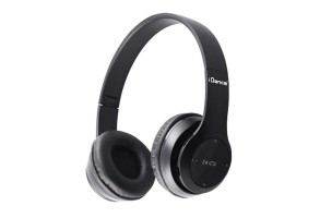 Детски Bluetooth слушалки, черни - 2