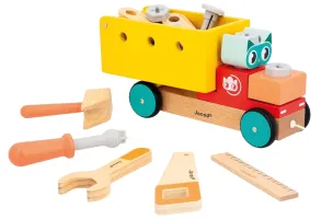 Детски комплект направи си сам Janod BricoKids - Камионче за дърпане - 2