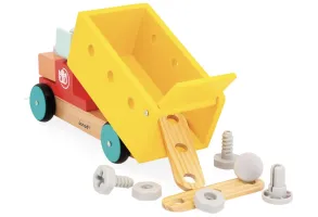 Детски комплект направи си сам Janod BricoKids - Камионче за дърпане - 4