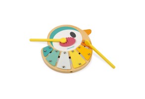  Детски ксилофон с 6 тона - Птичка - 4