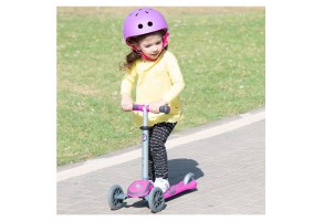 Детска тротинетка (скутер) smarTrike Т1, розов - 4