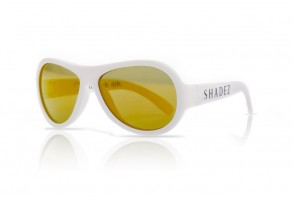 Детски слънчеви очила Shadez Classics за 7+ години бели - 2