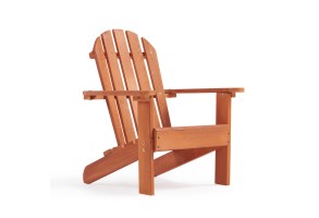 Детски Стол GINGER HOME, Шезлонг Adirondack, Релаксация в Градината, Двора, Балкона, Терасата, Къмпинга и Плажа, Дървен