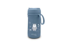 Детски термос със сламка 350 мл, Powder Blue