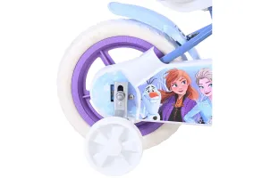 Детски велосипед с помощни колела, Disney Frozen, 12 инча - 2