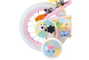 Детски велосипед с помощни колела, Disney Stitch, 12 инча - 2