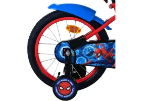 Детски велосипед с помощни колела, Marvel Spiderman, 16 инча - 3