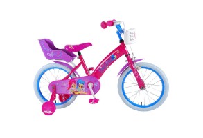 Детски велосипед с помощни колела, Shimmer & Shine, 16 инча 