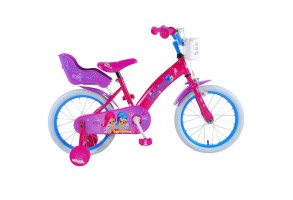 Детски велосипед с помощни колела, Shimmer & Shine, 16 инча - 3