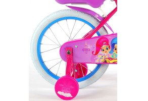 Детски велосипед с помощни колела, Shimmer & Shine, 16 инча - 5
