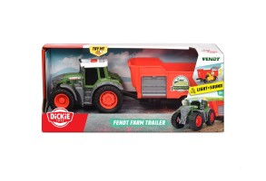 Dickie - Трактор с ремарке Fendt