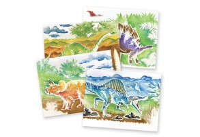 DinosArt, Магически картини с акварелни бои, Динозаври - 5