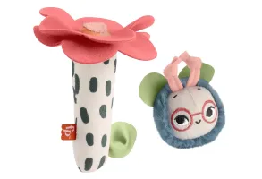 Дрънкалка Fisher Price, цвете с пчела - 2