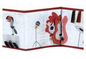 Двустранна книжка-обиколник Tiny Rockers - 2
