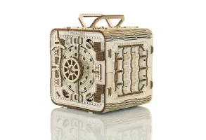 Дървен 3D пъзел Wooden City, серия Decoration - Сейф - 2