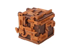 Дървен 3D пъзел Wooden City, серия Escape Room - Кутия - 4