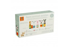 Дървен Боулинг - Farm Animals - 4