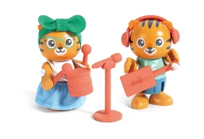 Дървен комплект, Hape, Музикално пътешествие, 11 части - 4