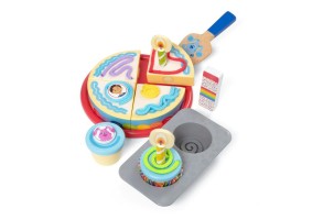 Дървен комплект за игра за рожден ден - Melissa & Doug - 3