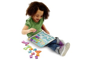 Дървен пъзел Дрехи за русалка Melissa and Doug - 4