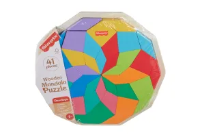 Дървен пъзел Fisher Price, Мандала