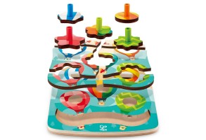 Дървен пъзел Hape Балони - 2