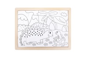 Дървен пъзел, Hape, Динозаври, 24 части - 2