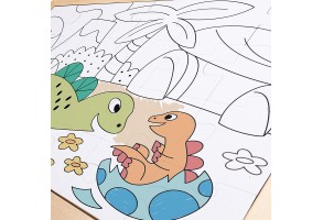 Дървен пъзел, Hape, Динозаври, 24 части - 4
