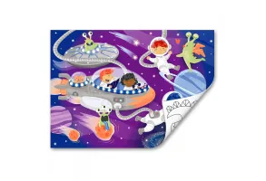 Дървен пъзел, Hape, Космически приятели, 48 части - 2
