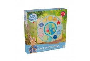Дървен Пъзел Peter Rabbit, числа и броене, пастелни цветове - 4