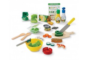 Дървен сет за салата Melissa and Doug 19310
