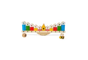 Дървена балансна игра - Пчелички Bigjigs - 3