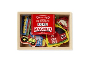 Дървена ферма магнити Melissa and Doug