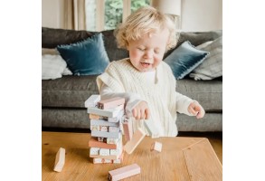 Дървена игра - Дженга - Животните от фермата (FSC®) - 3