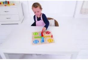 Дървена игра - Не се сърди човече - 3