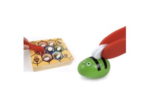 Дървена игра "Пчелна пита" - Kruzzel - 7
