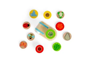 Дървена играчка - Микроскоп  - BIGJIGS - 2