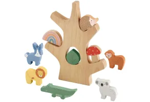Дървена играчка за баланс Fisher Price, дърво - 3