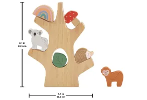 Дървена играчка за баланс Fisher Price, дърво - 4